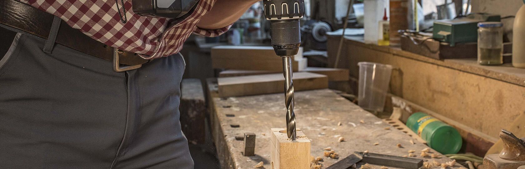 Набор сверл по дереву спиральных ц/х Helller 28708 HSS Turbo, 10 предметов - фото