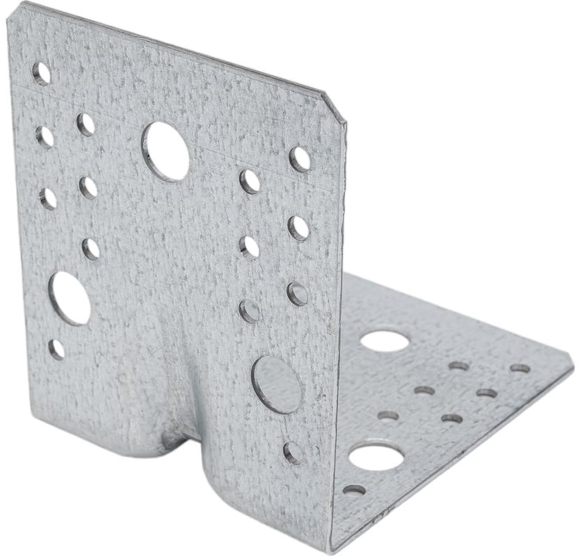 Уголок усиленный 105х105х90х2,0 мм RKPL2 горячий цинк, 20 шт - фото