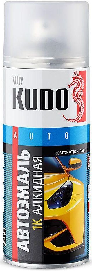 Краска-спрей автомобильная 520 мл Kudo - фото