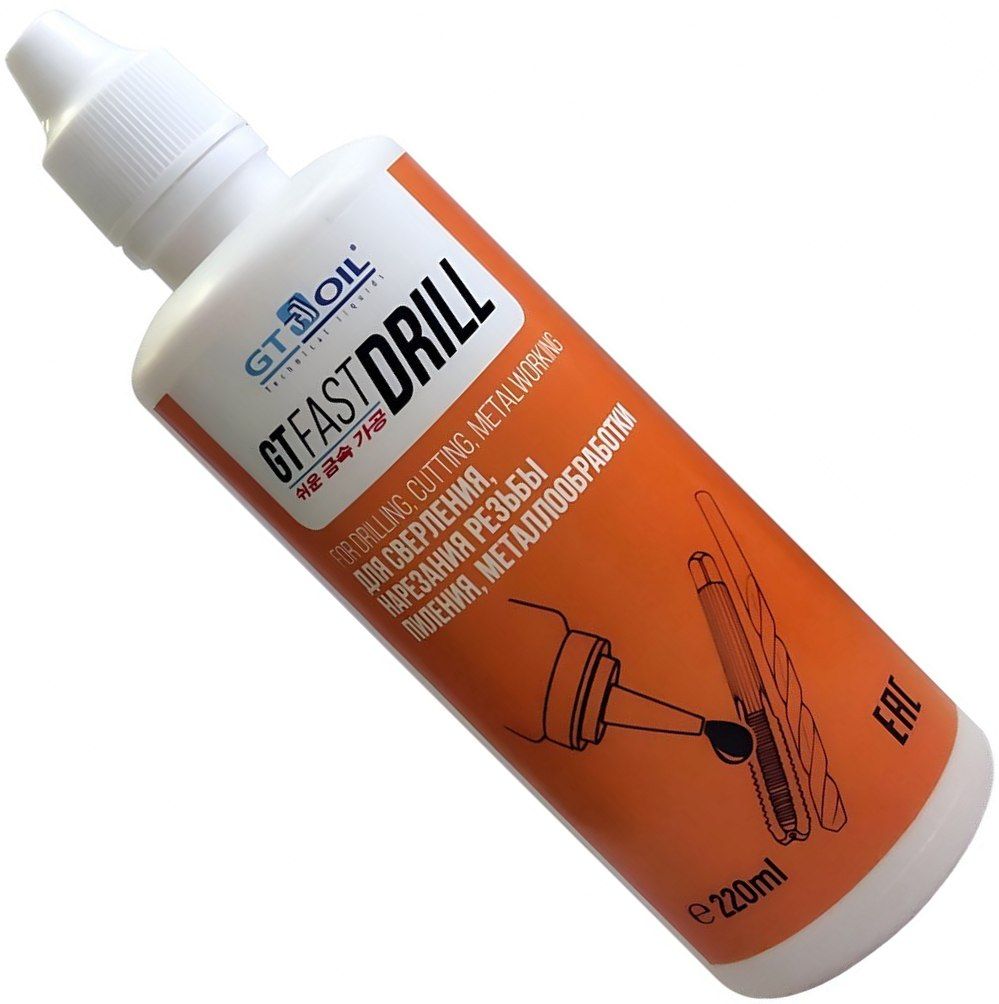 Смазочно-охлаждающая жидкость Gt Oil Fast Drill 4607071023844, 220 мл - фото
