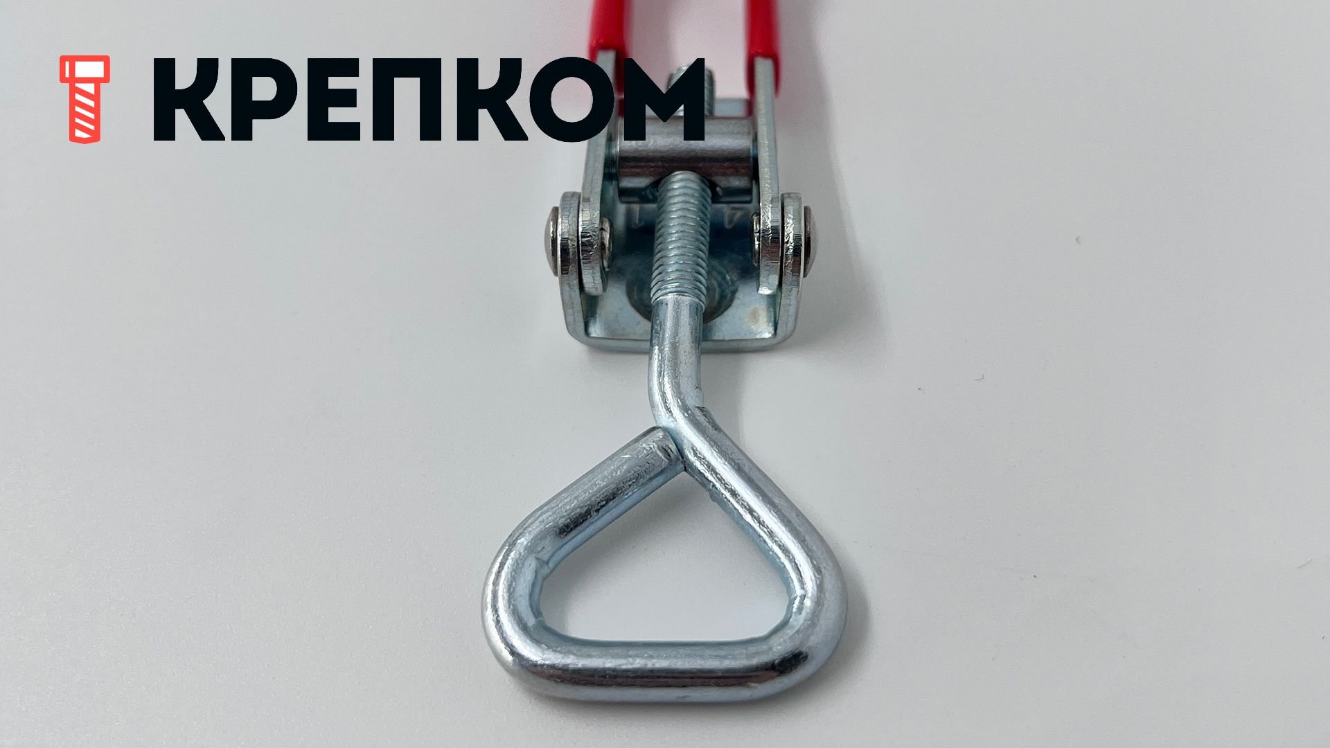 Замок регулируемый натяжной L=35-49 мм, нагрузка 102 кг, 5112, оцинкованная сталь - фото