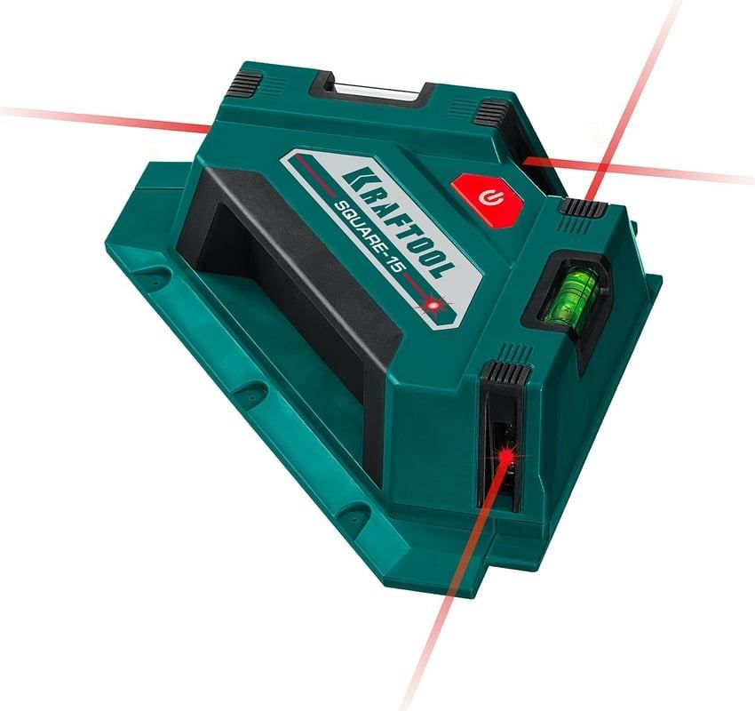 Угольник лазерный для укладки кафеля Kraftool Square-15 34705 - фото