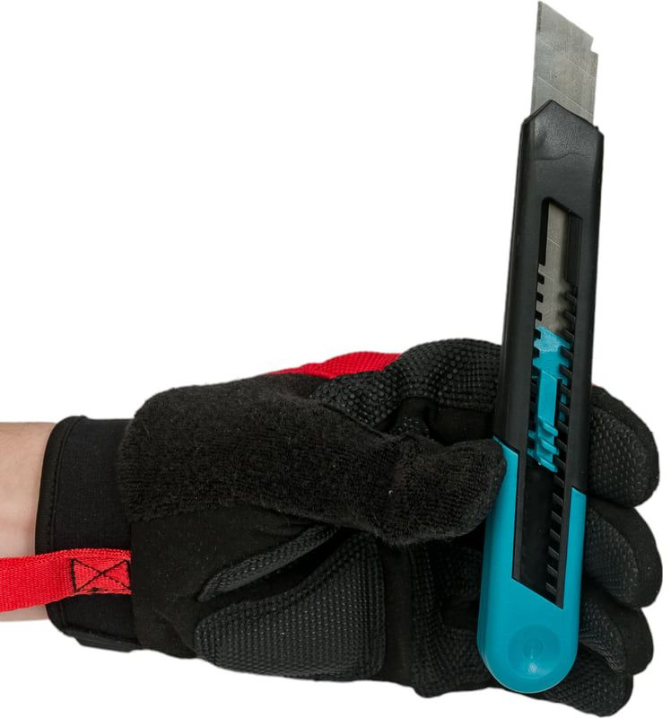 Нож с автоматическим фиксатором 18 мм СИБИН 09121 - фото