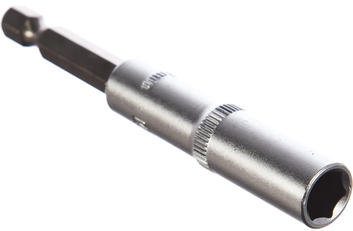 Бита с торцевой головкой 13 мм, удлиненная Kraftool 26396-13, хромованадиевая сталь - фото