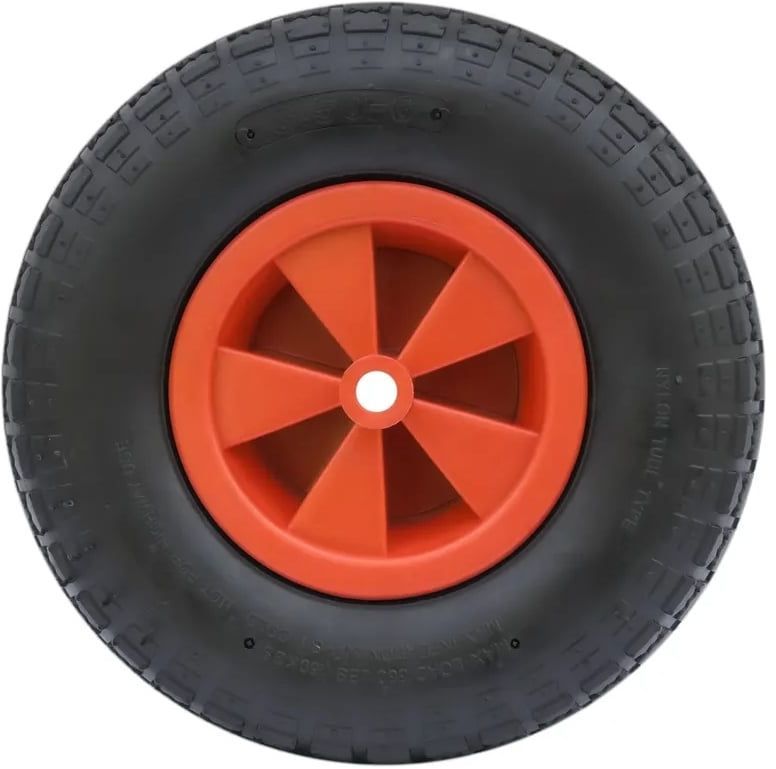 Колесо пневматическое с пластиковым ободом 320 мм PR 2002 - фото