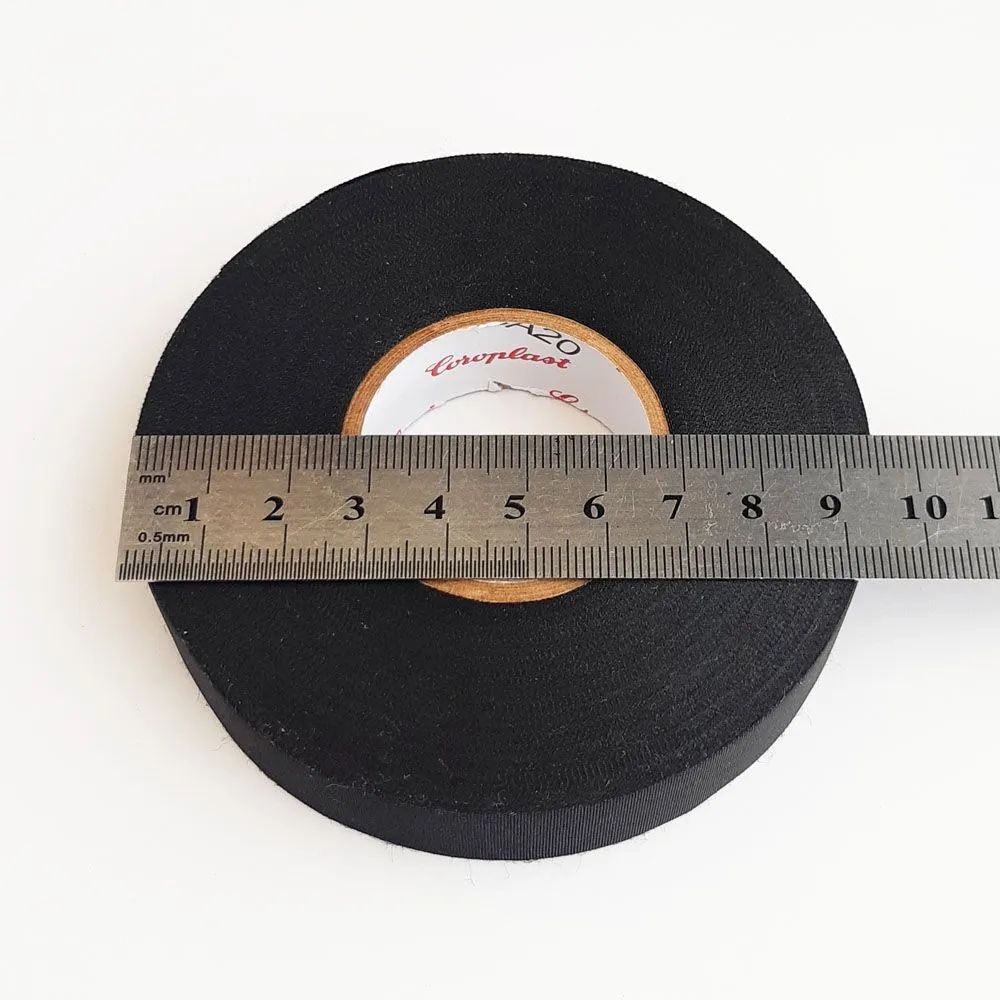 Изолента тканевая без ворса 19 мм, 25 м Coroplast 90229 - фото