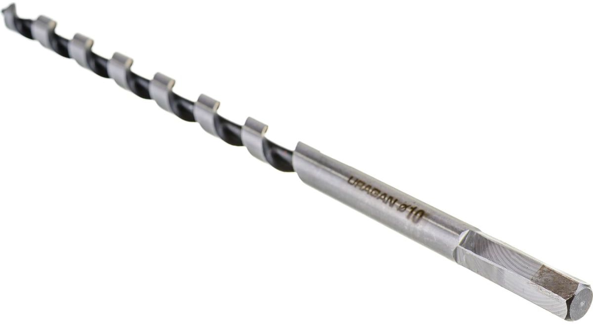 Сверло по дереву винтовое (Левиса) Uragan, шестигранный хвостовик - фото