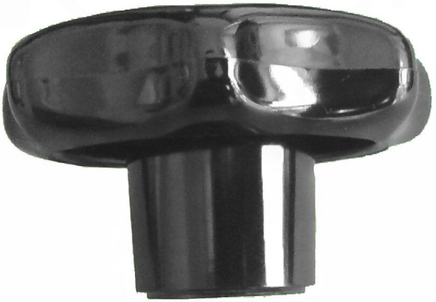 Ручка лепестковая с латунной втулкой DIN 6336 K-Ms, пластик - фото