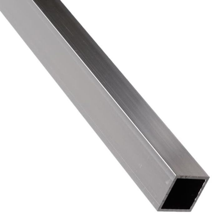 Труба профильная электросварная вальцованная шлифованная, нержавеющая сталь AISI 201 - фото