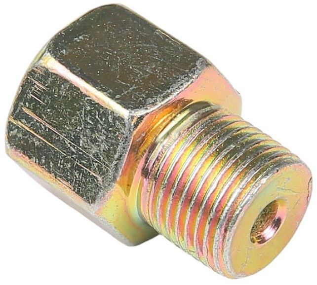 Штуцер-переходник внутренняя/наружная резьба, оцинкованная сталь - фото