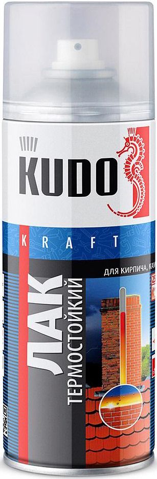Лак термостойкий 520 мл Kudo KU-9006 - фото