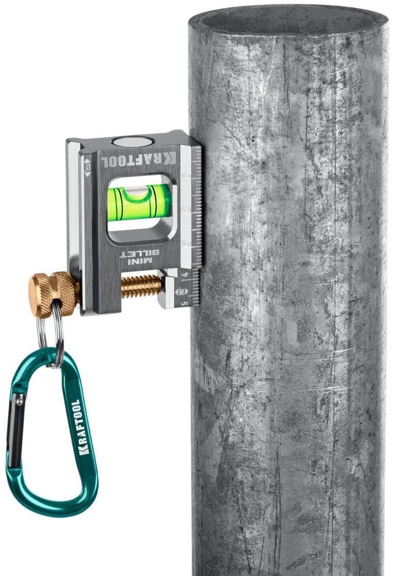 Уровень магнитный брусковый 50 мм Kraftool Mini Billet 34791 - фото