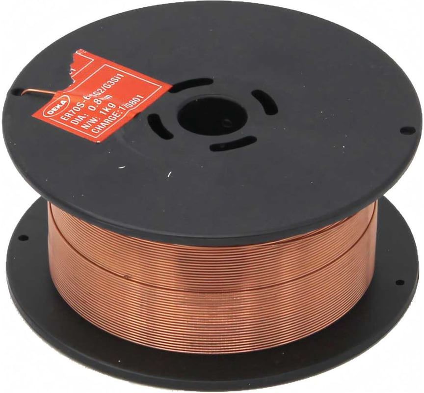 Проволока для сварки омедненная DEKA ER70S-6 - фото