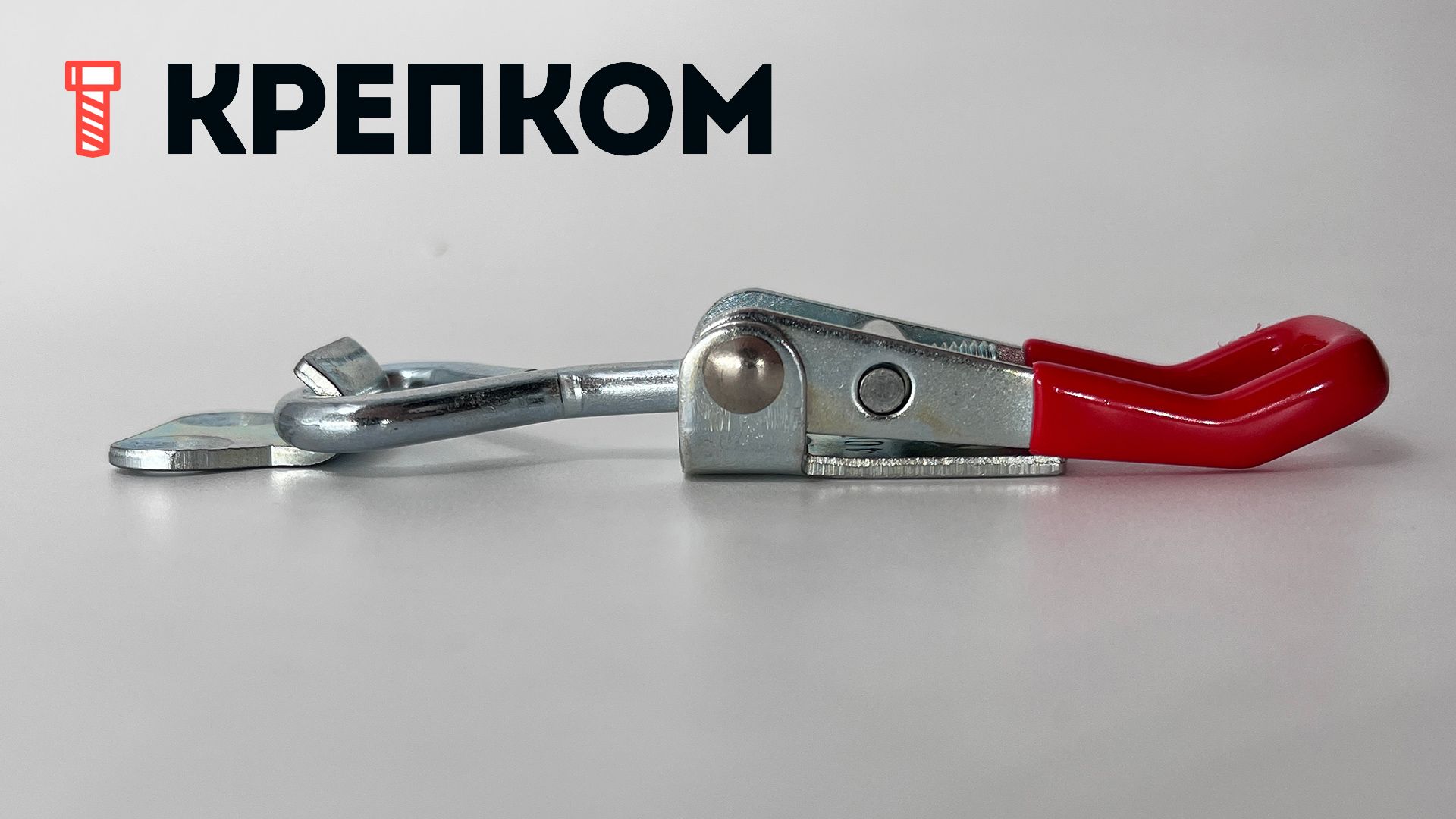 Замок регулируемый натяжной L=35-49 мм, нагрузка 102 кг, 5112, оцинкованная сталь - фото