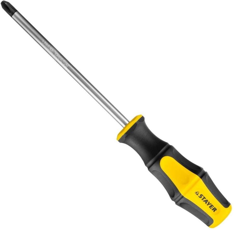 Отвертка крестовая PH3 Stayer Master Hercules 25052-3-15_z02, сталь Cr-V - фото