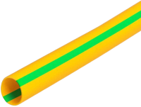 Трубка термоусаживаемая 4/2 мм, не поддерживающая горения 2:1 ТНТ нг-LS КВТ 72432, желто-зеленая Трубка термоусаживаемая 4/2 мм, не поддерживающая горения 2:1 ТНТ нг-LS КВТ 72432, желто-зеленая