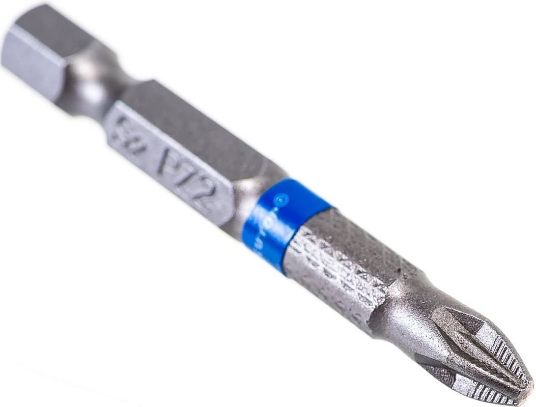 Бита крестовая PZ магнитный наконечник с насечкой 50 мм Cutop Profi, сталь S2 - фото