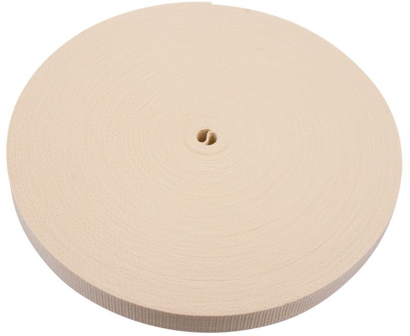Стропа 25 мм 50 м Veritas S-551, бежевый - фото