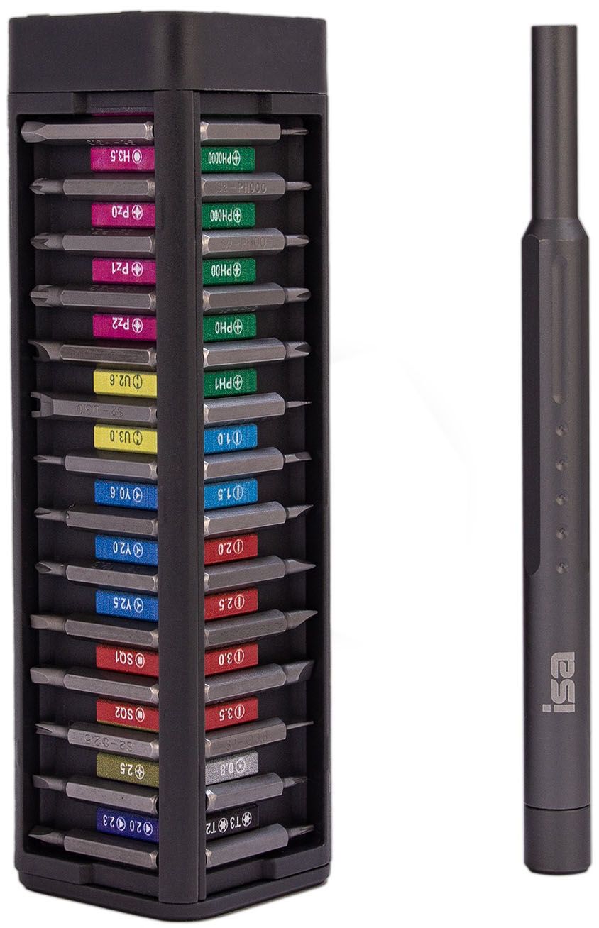 Набор отверток в пенале 49 в 1 ISA, IS611130 - фото