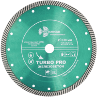 Диск алмазный отрезной 230х22,23 мм Trio-Diamond Турбо Железобетон TP176 Диск алмазный отрезной 230х22,23 мм Trio-Diamond Турбо Железобетон TP176