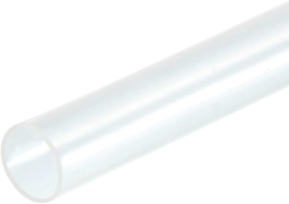 Трубка термоусаживаемая 10/5 мм, не подавляющая горения 2:1 ТНТ нг-LS КВТ 78307, прозрачная - фото