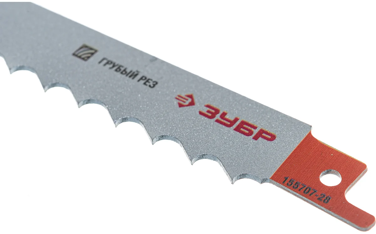 Полотно для сабельной пилы ЗУБР Эксперт, хромованадиевая сталь - фото