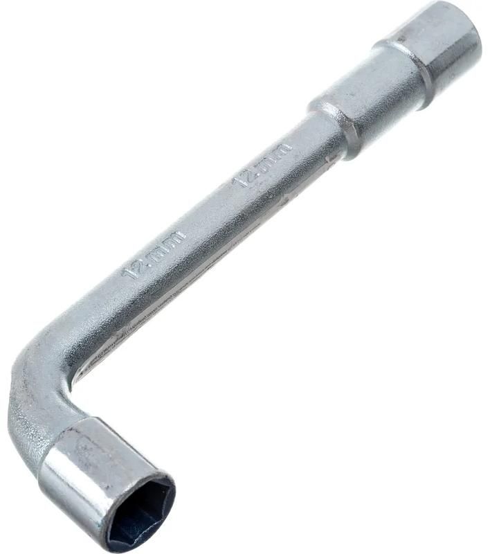 Ключ торцевой L-образный 12 мм с отверстием FIT 63012, сталь - фото