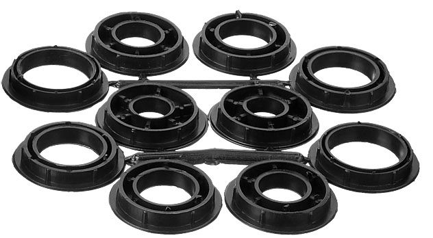 Щетка-крацовка дисковая для ТШС 200 мм, витая стальная латунированная проволока 0,3 мм, ЗУБР PROF 35186-200_z01 - фото