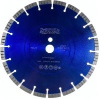 Диск алмазный сегментный лазерный турбо FB/Z 300 мм для железобетона, Messer 01-16-301 Диск алмазный сегментный лазерный турбо FB/Z 300 мм для железобетона, Messer 01-16-301