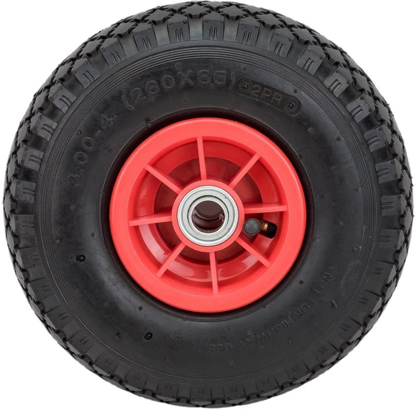Колесо пневматическое с пластиковым ободом 260 мм PR 1805 - фото