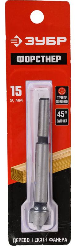 Сверло по дереву Форстнера ЗУБР - фото