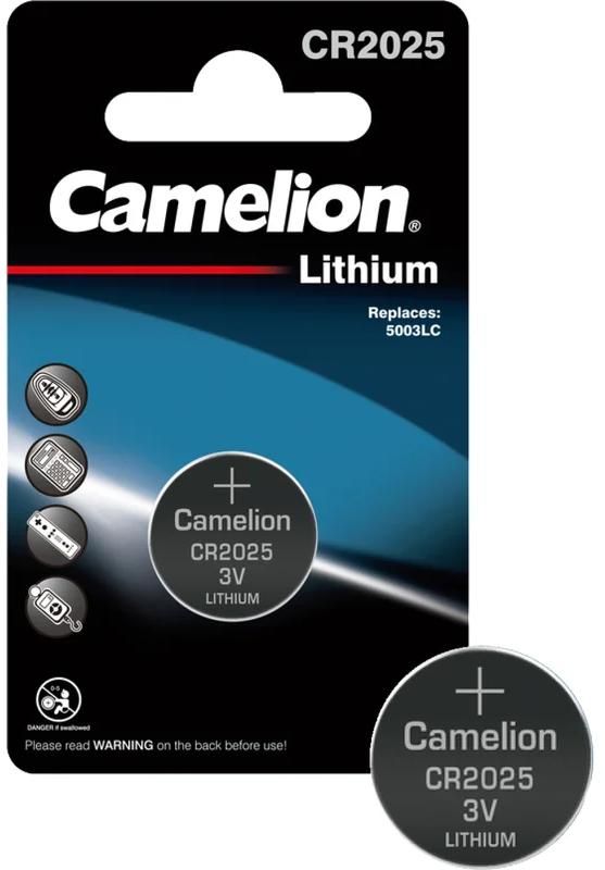 Батарейка Camelion CR2025 BL1 17894 - фото