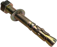 Анкер клиновой 6х60 мм, желтый цинк Анкер клиновой 6х60 мм, желтый цинк