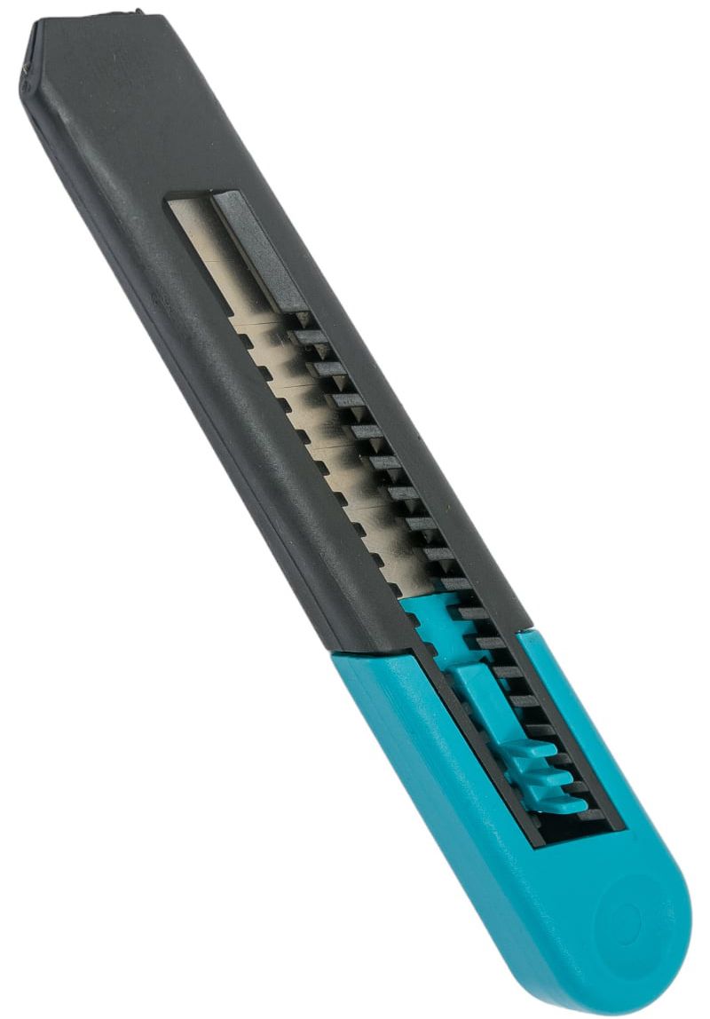 Нож с автоматическим фиксатором 18 мм СИБИН 09121 - фото