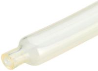 Трубка термоусаживаемая с клеевым слоем 20/6 мм, не поддерживающая горения 3:1 ТТК КВТ 85066, прозрачная Трубка термоусаживаемая с клеевым слоем 20/6 мм, не поддерживающая горения 3:1 ТТК КВТ 85066, прозрачная