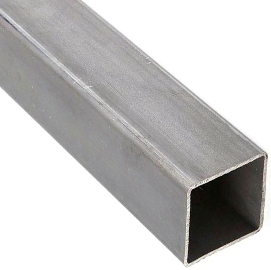 Труба профильная ЭСВ матовая 15х15х1,2 мм длина 1 м, нержавеющая сталь AISI 304 - фото