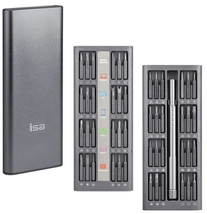 Набор отверток в пластиковом кейсе 49 в 1 ISA, IS611111 - фото