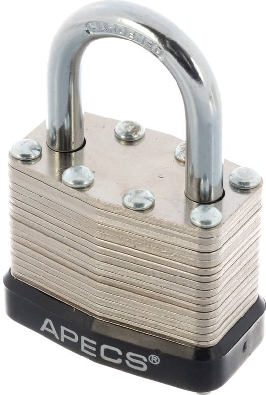 Замок навесной APECS PDS-65-40, сталь - фото