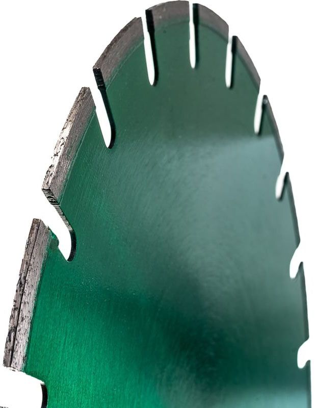 Диск алмазный сегментный для асфальта, свежевого бетона и кипича 350 мм, Messer-DIY 01.350.534 - фото