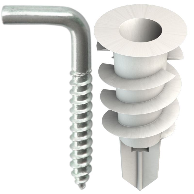 Дюбель для гипсокартона 32 мм TOX Pirat-Leslie-L 68701501М, блистер, 4 шт - фото