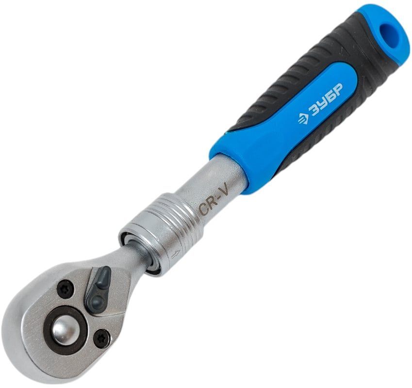 Рукоятка трещоточная телескопическая 1/4", 72 зубца ЗУБР 27732-1/4 - фото