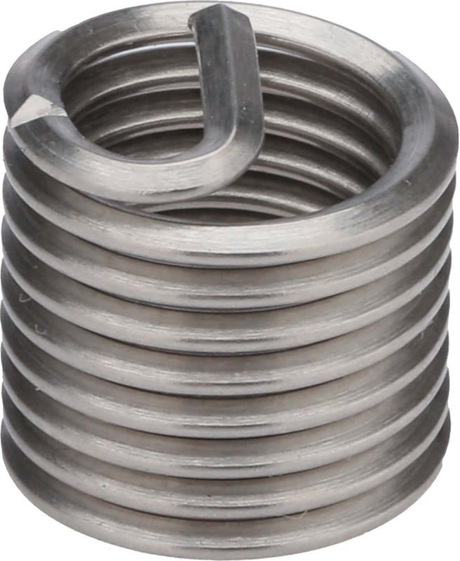 Вставка резьбовая M8x1 мм DIN 8140S H-Tools 107312HT-20, 20 шт, мелкая метрическая резьба - фото