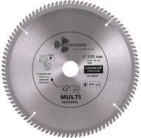 Диск пильный универсальный 255х30 мм 100Т Trio-Diamond Multi Material MM905 Диск пильный универсальный 255х30 мм 100Т Trio-Diamond Multi Material MM905