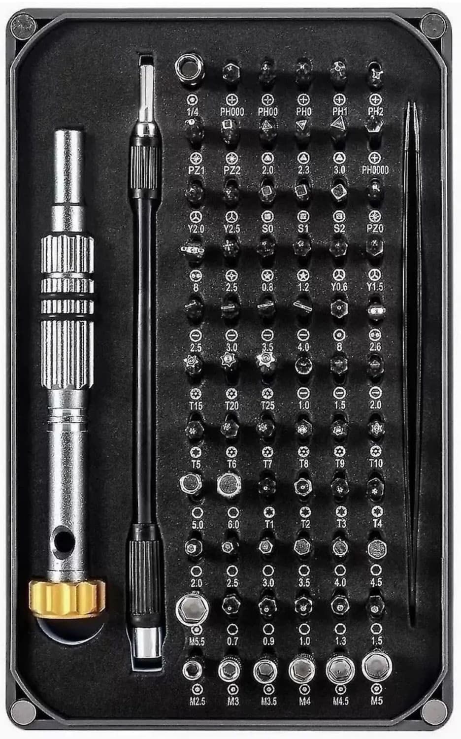 Набор инструментов mini 68 в 1 T-68B ISA, IS611121 - фото