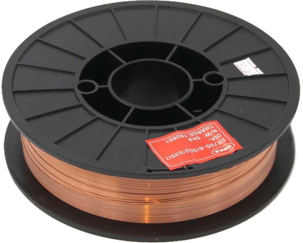 Проволока для сварки омедненная DEKA ER70S-6 - фото