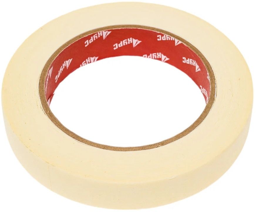 Лента клейкая малярная крепированная КУРС - фото