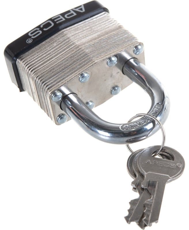 Замок навесной APECS PDS-65-50, сталь - фото