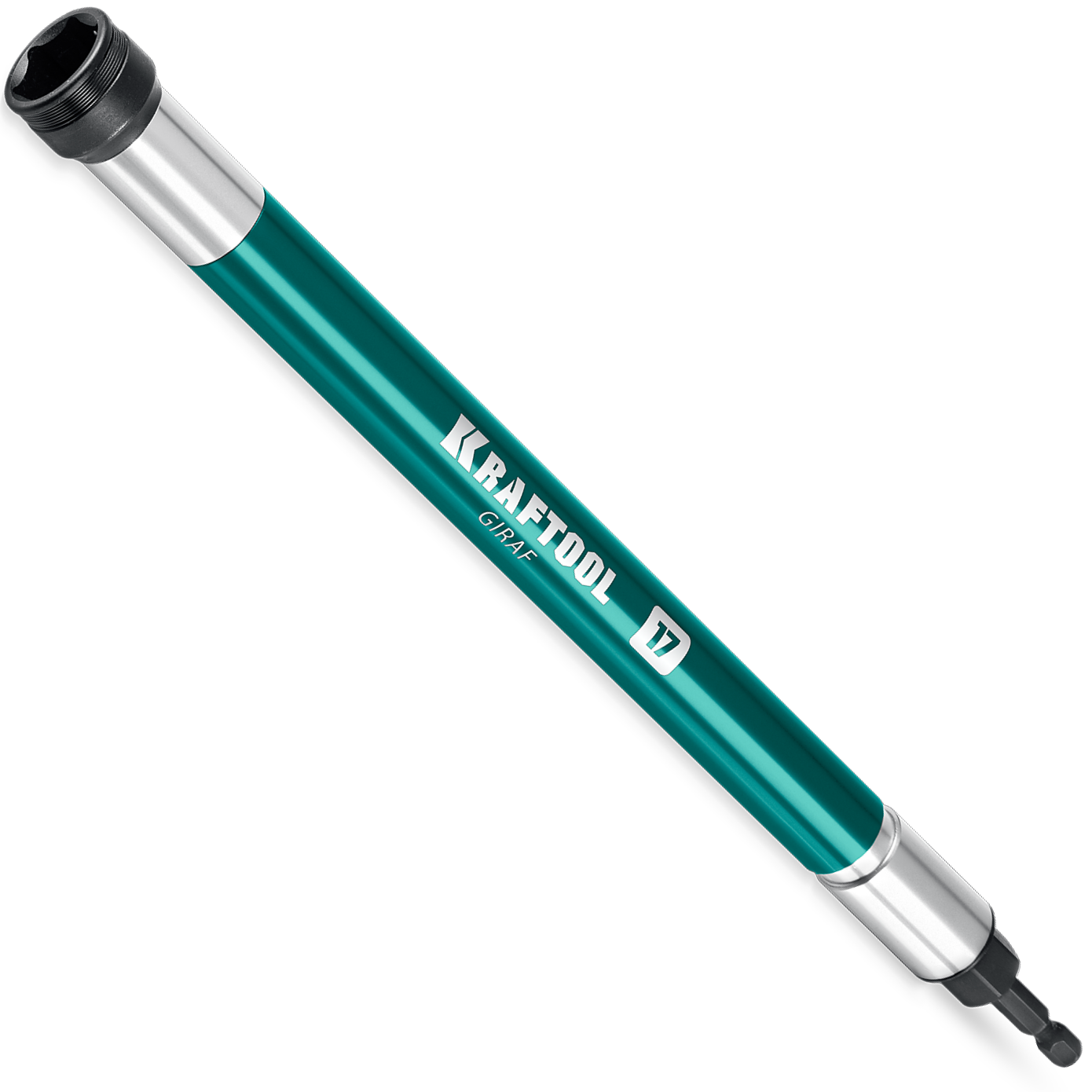 Бита ударная длинная 285 мм с торцовой головкой 17 мм (М10) Giraf Kraftool 26197-17 - фото