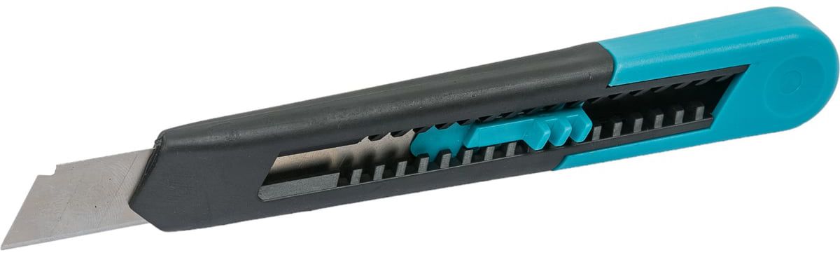 Нож с автоматическим фиксатором 18 мм СИБИН 09121 - фото