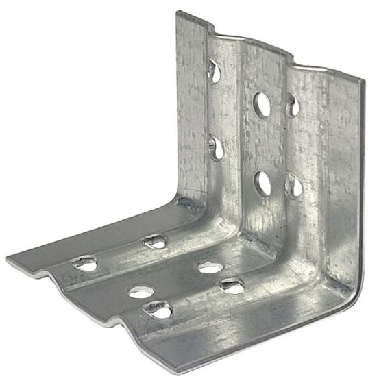 Уголок усиленный 66х50х50 УУН ДекТай, нержавеющая сталь - фото